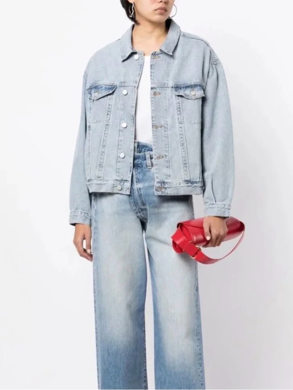 AGOLDE Charli Oversized Denim Jacket